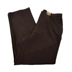 NWT Women’s SZ Tall 16 Avenue “ The City Stretch” Black Pant Pockets Flat Front - Picture 1 of 8