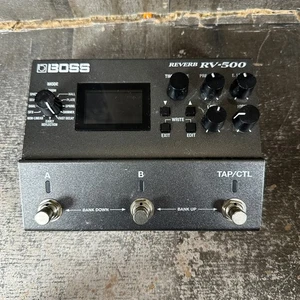 Boss RV-500 Guitar Bass Multi Reverb Effects Pedal Test Completed Express - Picture 1 of 8