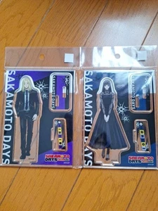 Sakamoto Days figure acrylic stand Lot 2 set Shishiba Osaragi anime Japan m634 - Picture 1 of 10