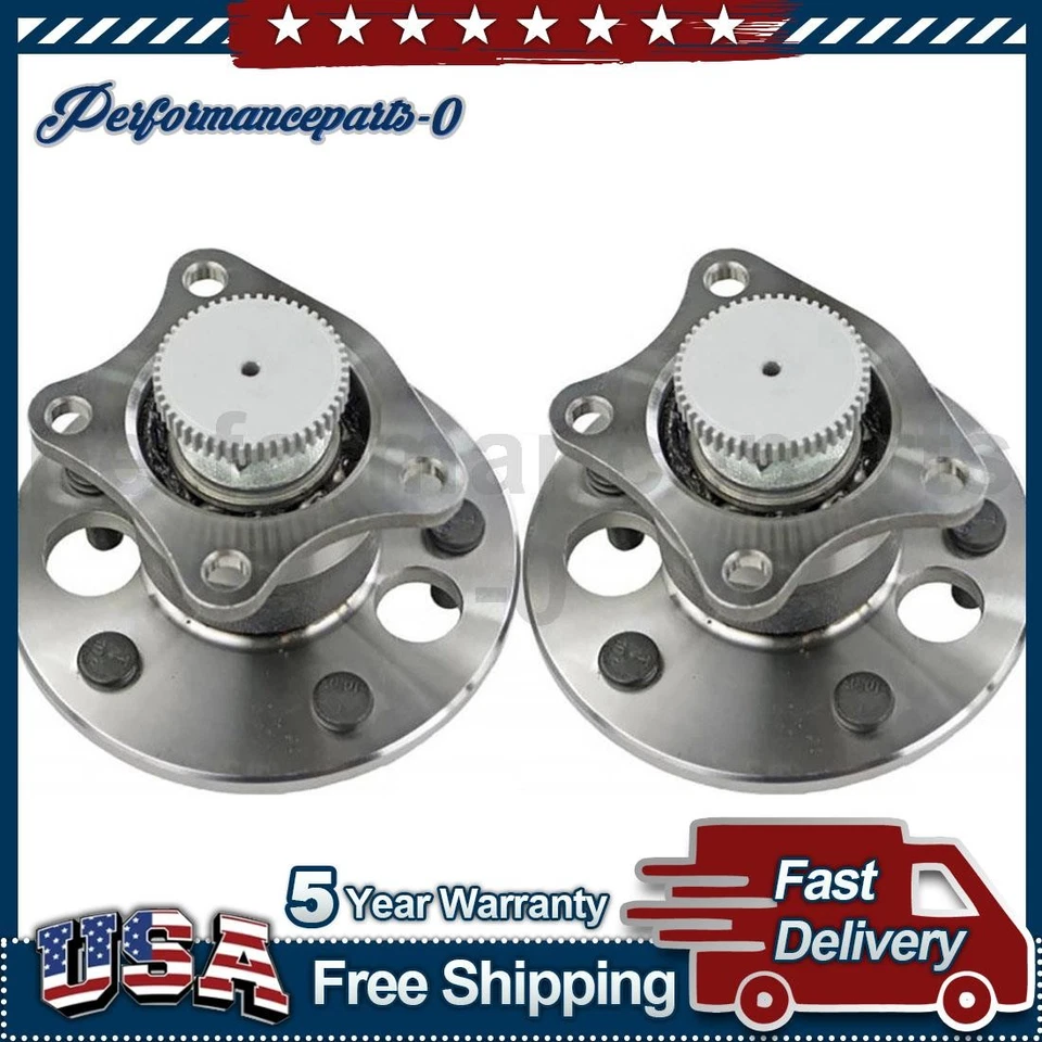 Conjunto de cojinete y buje de rueda trasera Mevotech Supreme para Toyota Camry 1997-2001 Foto 1 de 4