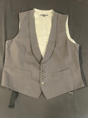 Chaleco John Varvatos Mezcla Lino. 48/M. $598 Foto 1 de 4