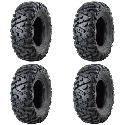 (Paquete de 4) Neumático Tusk TriloBite 25x10-12 para Yamaha Grizzly 350 2x4 2007-2011 Foto 1 de 4