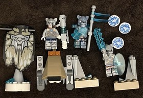 LEGO LEGENDS OF CHIMA: Saber Tooth Tiger Tribe Pack (70232) - COMPLETE w/ Manual