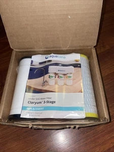 Aquasana AQ-5300R, Aq-5200R,  Aq-5300+r, 3-Stage Under Sink Water Filter NEW - Picture 1 of 2