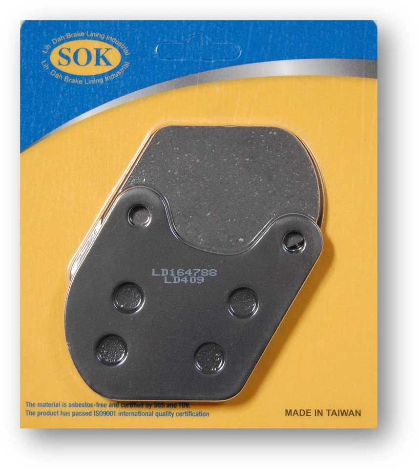 Pastillas de freno traseras aptas para Harley Davidson XL 1979-1981 Roadster  Foto 1 de 1