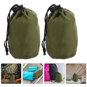  Confezione 2 Pezzi Sacchetti Trafila Sacchetti Impermeabile Esterno Stoccaggio Sacco Panno Impermeabile - Foto 1 di 17