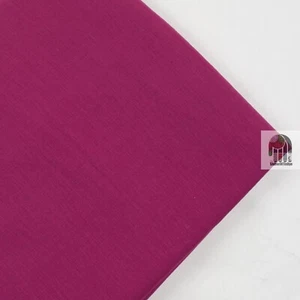 Indian Plain Pink Solid Color 100% Cotton Fabric Voile Craft Dressing Material - Picture 1 of 4