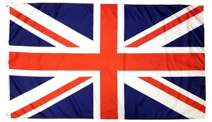 United Kingdom UK Britain British Union Jack Textile Flag - 90cm x 150cm New - Picture 1 of 2