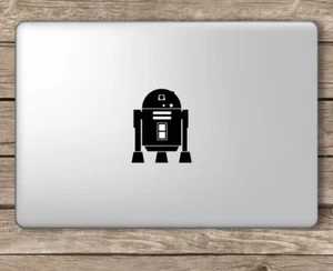 R2D2 Vinyl Decal Sticker For MacBook Air Pro Mac 11" 13" 15" & Car - Picture 1 of 1