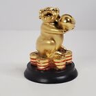 Wealth Treasure Pig Asian Feng Shui Zodiac 3'' Resin Decorate Animal Statue Read