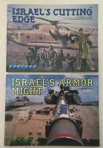 Concorde Publications - #1001 Israel Armor Might / 1005 Israel Cutting Edge - Picture 1 of 2