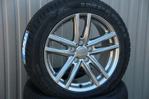 VW Bus T5 T6 6.1 Satz Räder Alufelgen Rial grau Ganzjahresreifen 255/45 R18 Zoll - Bild 1 von 3