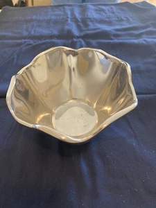 Nambe Scalloped Alloy Bowl - Picture 1 of 6