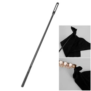 Kit de cuidado limpiador de accesorios de limpieza de flauta de plástico negro varilla instrumento musical - Imagen 1 de 7