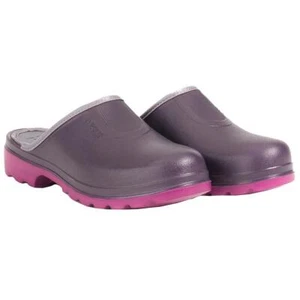 Zuecos Aigle Taden para mujer Berenjena Dhalia Damas Zapatos de jardín - Imagen 1 de 13