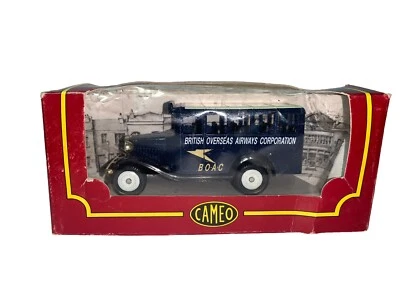 Cameo Corgi 1993 Mattel  BOAC Blue Bedford Bus NOS UK Made in GT Britain - Image 1 of 4