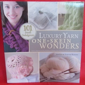 101 Hilados de Lujo ONE-SKEIN WONDERS Judith Durant Libro Patrón de Tejido Alpaca Soja - Imagen 1 de 11