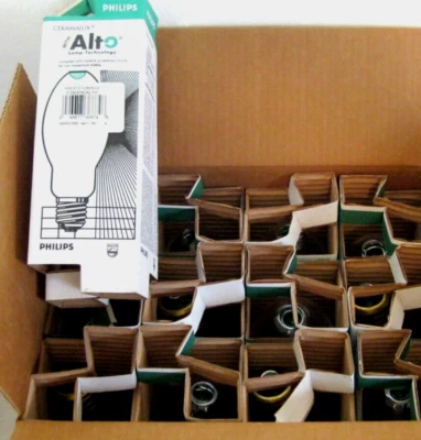 Philips C150S55 ALTO 150W HPS High Pressure Sodium Bulb Lamp 368746 USA MADE 12P - Image 1 of 4