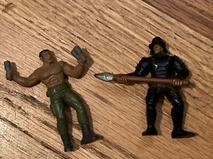 1986 Mattel G.u.t.s 2-pack Jungle Fighters Ninja Samurai Cool Hand Guts - Picture 1 of 2