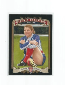 MIA HAMM (Soccer Forward) 2012 UPPER DECK GOODWIN CHAMPIONS CARD #67 - Picture 1 of 2