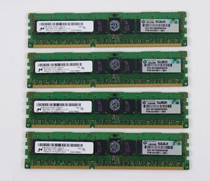 Memoria de servidor Micron 32 GB (4x8 GB) PC3-12800R 1600 MHz DDR3 MT18JSF1G72PZ-1G6D1FE - Imagen 1 de 3