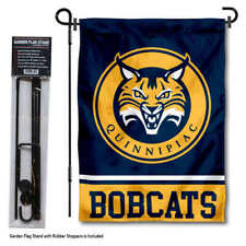 Quinnipiac Bobcats Garden Flag and Yard Stand