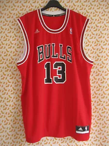 Maillot Adidas Chicago Bulls Joakim Noah #13 vintage shirt Homme - XL - Foto 1 di 7