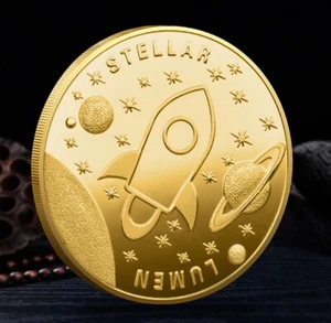 Moneda Stellar Criptomonedas físicas XLM LUMEN Criptomoneda Token - 2 piezas - Imagen 1 de 5