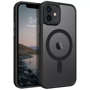 For iPhone 12 Mini 5.4" Phone Case MagSafe Magnetic Shockproof Rugged Cover - Picture 1 of 75