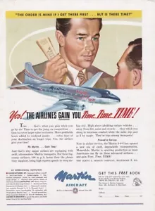 1947 Martin 2-0-2 Aircraft ad 6/14/2023p - Picture 1 of 1