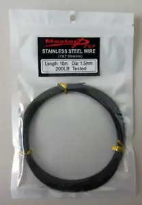 10M Nylon Coated Stainless Steel Wire 200/300/400/650LB 7x7 Strands,Fishing Line - Picture 1 of 11