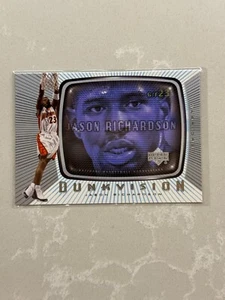 2002-03 Upper Deck Jason Richardson Dunkvision #DV6 Golden State Warriors - Bild 1 von 2