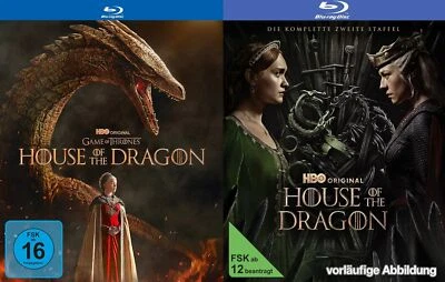 House of the Dragon - Staffel/Season 1+2 im Set # BLU-RAY-NEU