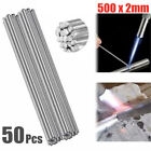 50PC Aluminum Brazing Solution Flux-Cored Welding Rods Low Temperature Wire 50cm