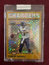 Philip Rivers 2004 Topps Chrome Gold X-Fractor Rookie Card 236/279