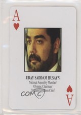 2003 CentCom Iraqi Most Wanted Playing Cards Uday Saddam Husayn 0f8