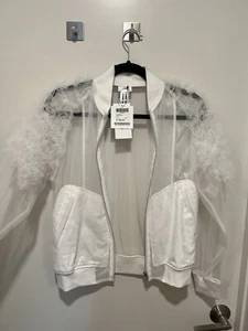 Comme Des Garcons White Jacket Tenjikai Small - Picture 1 of 15
