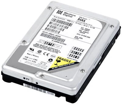 Wd Caviar 84aa 8.4gb 5.4k 2mb Ata 3.5'' Wd84aa-00ana0 - Image 1 of 3