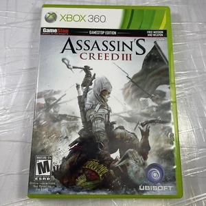 Assassin's Creed III (Microsoft Xbox 360, 2012) GameStop Edition VERY GOOD - Picture 1 of 8