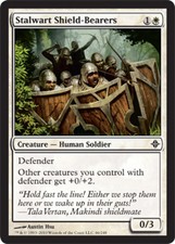 1x Stalwart Shield-Bearers LP, English MTG Rise of the Eldrazi