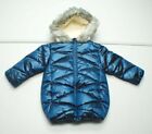 Solocote Girls 1.5-2 Years Winter Puffer Coat Sherpa Lined Hooded Parka