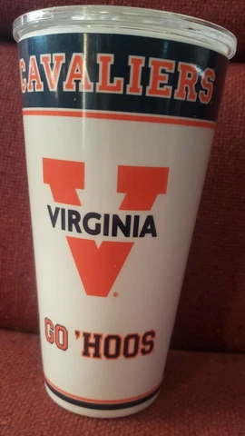 Virginia Cavaliers Big Sport Travel Tumbler, 24 ounce Cover