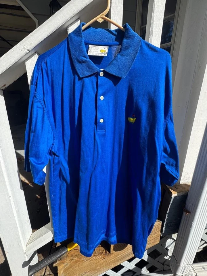 Camisa de golf Blue Masters Patron Shop XL Slazenger para hombre usada Foto 1 de 1