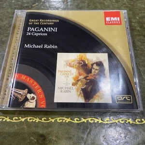 Paganini 24 Caprices Michael Rabin CD 2003 Album EMI Classics - Imagen 1 de 3