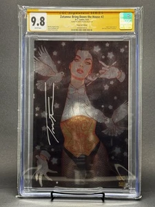 Zatanna Bring Down the House #2 | Jenny Frison SDCC FOIL Variant | SS CGC SS 9.8 - Picture 1 of 1
