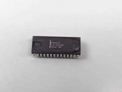 Intel P8251A USART IC, comunicación en serie programable, UART ~ NOS Foto 1 de 2