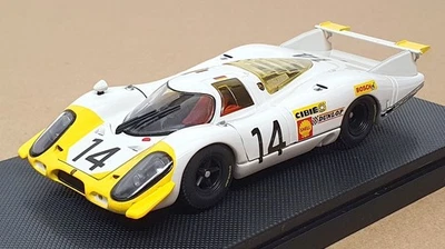 Ebbro escala 1/43 750 - Porsche 917 #14 Le Mans 1969 - blanco/amarillo Foto 1 de 4