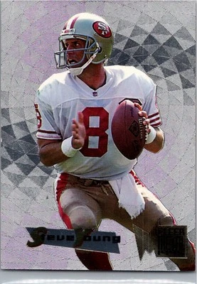 1995 Fleer Metal #50 Steve Young Silver Flashers - Image 1 of 2