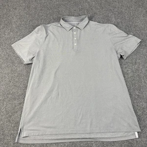 Camisa Polo Johnnie O Para Hombres XL Gris Golf Elastizada Logo de Club de Campo - Imagen 1 de 14