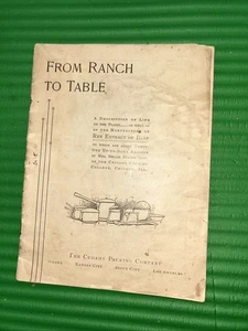 Lotto di 4 libretti opuscoli ricette vintage. Rumford. Cavaliere. Cudahy Packing Co - Foto 1 di 19